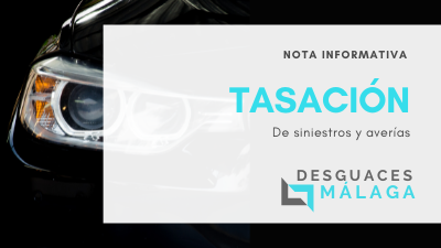 Nota informativa tasación coches